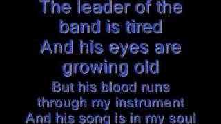 Dan Fogelberg- Leader of the band lyrics