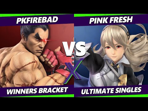 S@X 446 - PKFireBad (Kazuya) Vs. Pink Fresh (Wolf, Sephiroth, Corrin) Smash Ultimate - SSBU