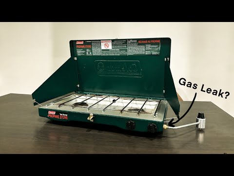 How To FIX a Leaking Coleman Propane Stove