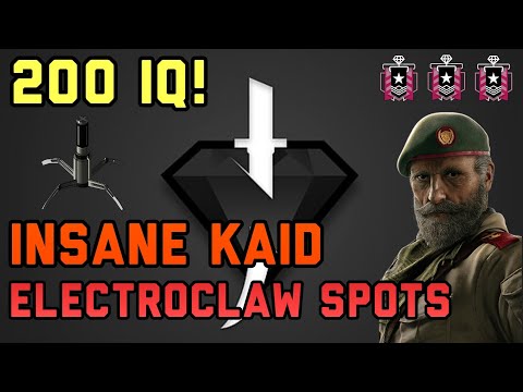 200 IQ Kaid Electroclaw Tricks on Border & Oregon Rainbow Six Siege | Tips | Tricks | Spots | Guides