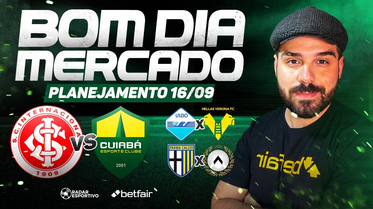 Planejamento para Trader Esportivo - Dia 16/09/24