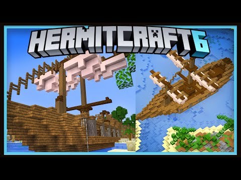 Hermitcraft Season 6: Building The New Treasure Map Shop!  (Minecraft 1.13.2 survival  Ep.36)
