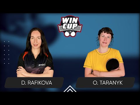 15:30 Diana Rafikova - Olena Taranyk 18.10.2024 WINCUP Women Master. TABLE 1