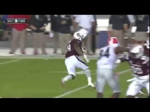 2014 USC vs Georgia - Mike Davis 16 Yd Run