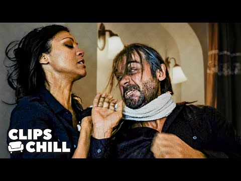 Every Time Zoe Saldaña Takes Revenge for Her Family | Colombiana