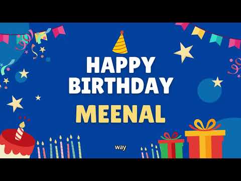 Happy Birthday Meenal 🎂 - Special Birthday song for Meenal (4K)