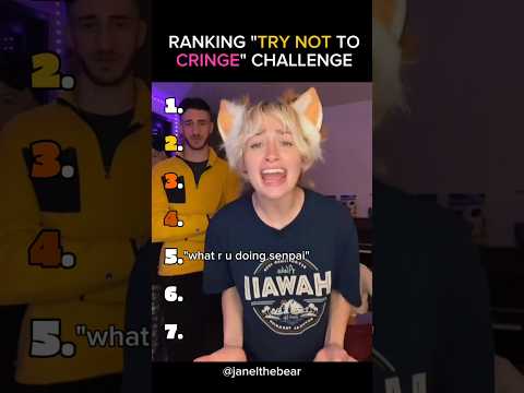 Ranking "Try Not To Cringe" Challenge Part-2