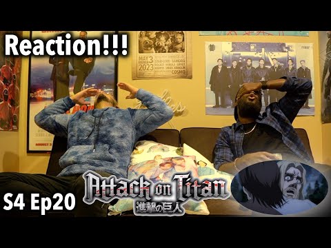 ATTACK ON TITAN 4x20 REACTION | MEMORIES OF THE FUTURE