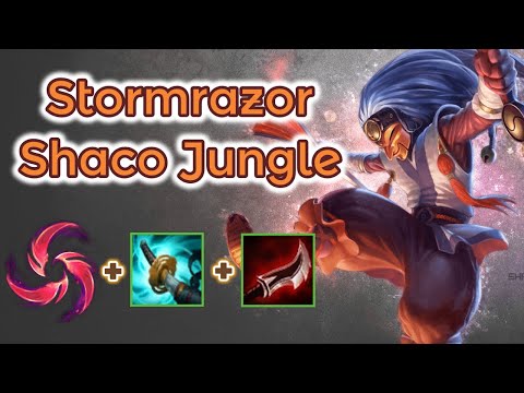 Shaco Stormrazor Rush - Shaco Jungle [League of Legends] Full Gameplay - Infernal Shaco