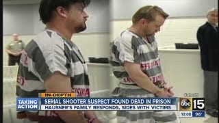 Serial shooter victim found dead in prison