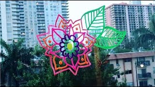 Art Review: ChalkOla Chalk Markers | Mandalas With Chalk markers Step By Step