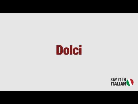 Dolci