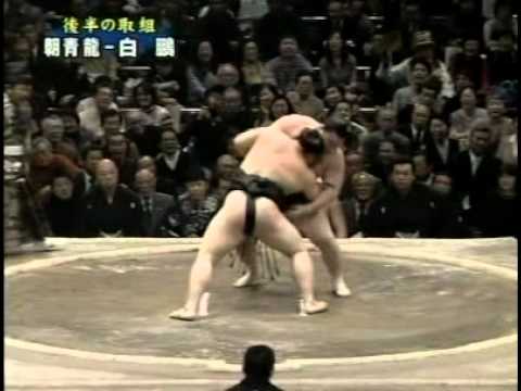 Asashoryu vs Hakuho hatsu 2007
