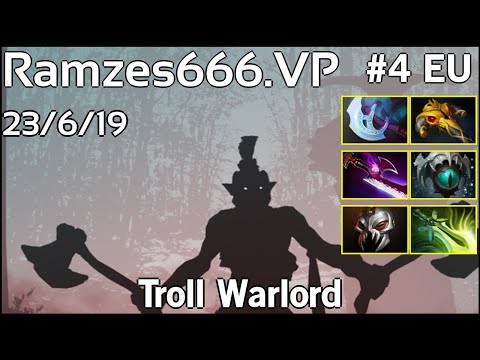Ramzes666  Troll Warlord - Dota 2  7.17