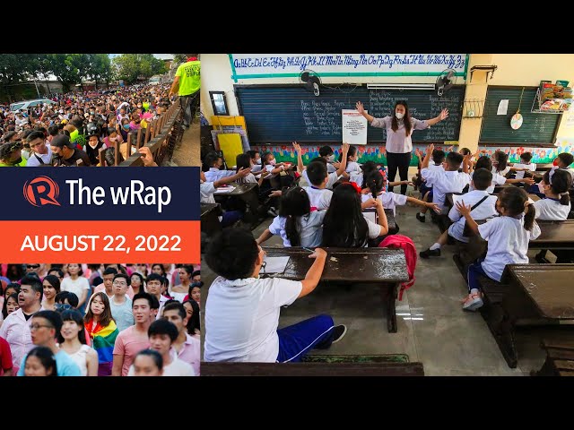 In-person classes resume in the Philippines after two years | Evening wRap