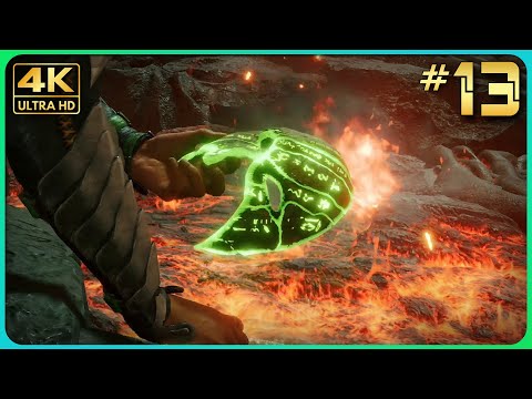 4K GOD OF WAR RAGNAROK - Part 13 - Into the Fire 【100% Walkthrough Guide】