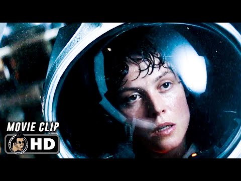 ALIEN Final Scene (1979) Sigourney Weaver