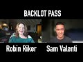 Backlot Pass Episode 17 Robin Riker
