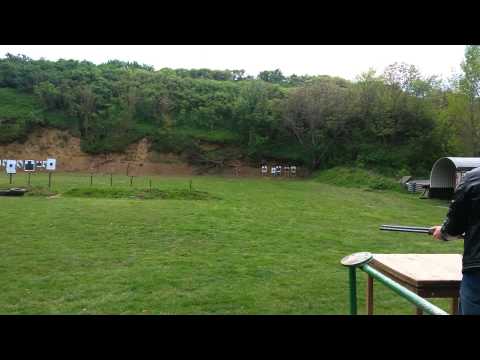 Na střelnici v Hovoranech.