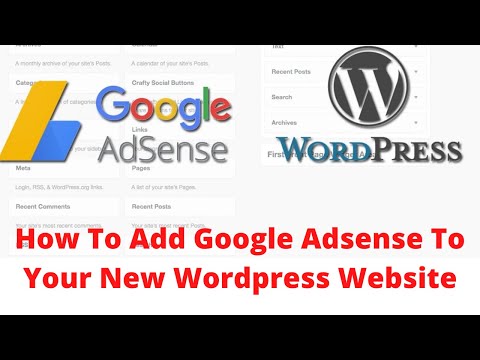 How to Add google adsense to new wordpress website