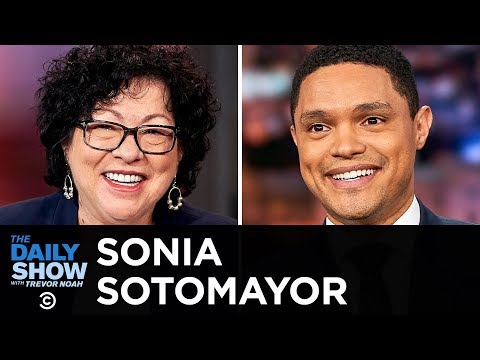 Sonia Sotomayor - “Just Ask!” & Life as a Supreme Court Justice | The Daily Show