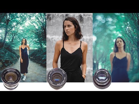 3 VINTAGE LENSES SHOOT THE SAME MODEL - Episode 1