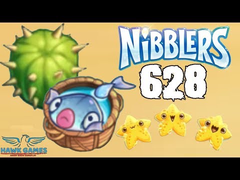 Fruit Nibblers Level 628 - 3 Stars Walkthrough, No Boosters