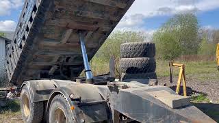Sl&auml;pvagn Tippk&auml;rra boggik&auml;rra full parabel GKR 20 TD 20-tons remolque volquete | Imagen 4 - Autoline