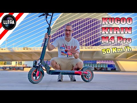 50 Km/h KUGOO KIRIN M4 Pro El Mejor Patinete Eléctrico Test y Review