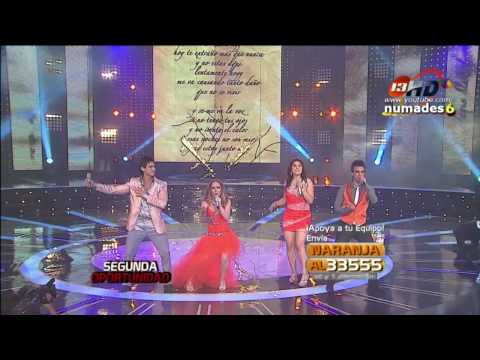 sebastian perla melissa e ivan - se me va la voz equipo naranja (28-03-10 segunda oportunidad)