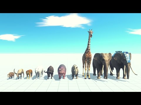 Best Faction Competition - MODERN MAMMALS Season 2 ARBS | Animal Revolt Battle Simulator