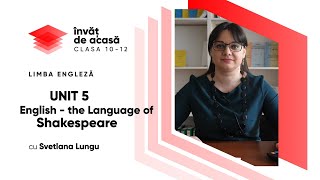 "English - the Language of Shakespeare"