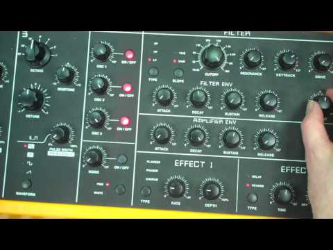 George Hall Synthesiser Tutorial 9 Classic Organ Sounds