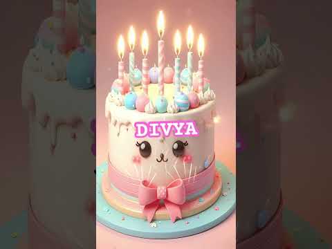 Happy birthday Divya 🎂🎂|| #happybirthdaydivya #happybirthday #shorts #trending #divya #cake