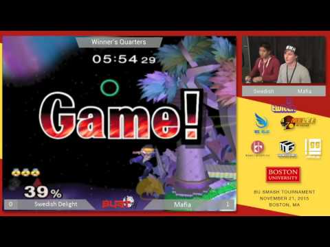 BUST3 - Swedish Delight (Sheik) vs Mafia (Peach) - SSBM WQ