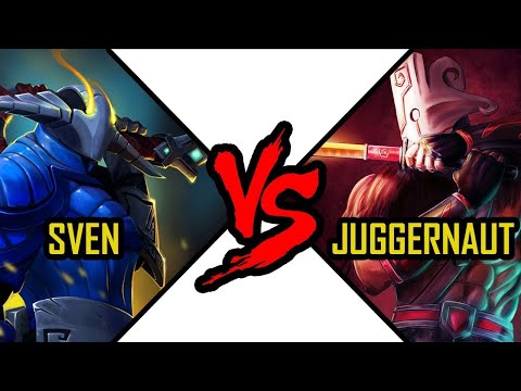 Dota 2 Carry Rap Battle! Sven vs Juggernaut