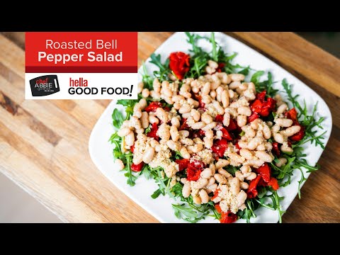 Roasted Bell Pepper Salad
