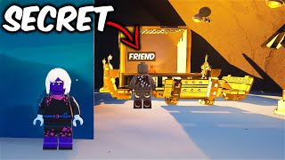 I Found My Friend's Illegal Secret Base LEGO FORTNITE..