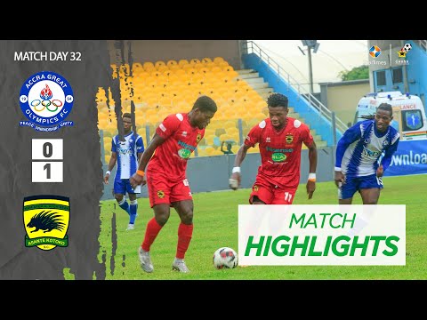 GREAT OLYMPICS 0 : 1 ASANTE KOTOKO - HIGHLIGHTS | WK 32