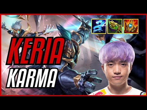 KERIA - KARMA vs BARD SUPPORT - KR DIAMOND - PATCH 11.11