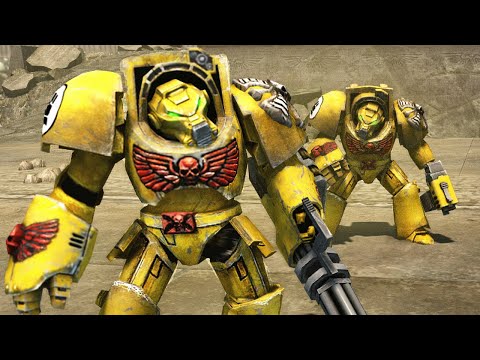 ULTIMATE MOD WARHAMMER 40K ▶ Imperial Fists vs Chaos Invasion - Men of War: Assault Squad 2