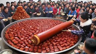 江苏美女老板凭一道菜火到爆！土猪肉卖108 元一块遭疯抢，日入上万食客排着队也要尝！【探味小幺】