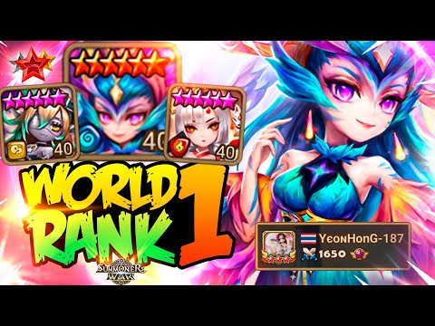 WORLD RANK 1 Player in Special League - Summoners War