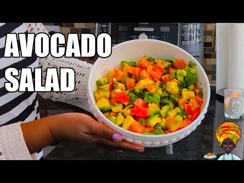 DELICIOUS Avocado & Tomato Salad (Must Try Easy Recipe!)