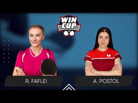 10:15 Romaniia Faflei - Anastasiia Postol West 2 WIN CUP 24.08.2024 | TableTennis WINCUP