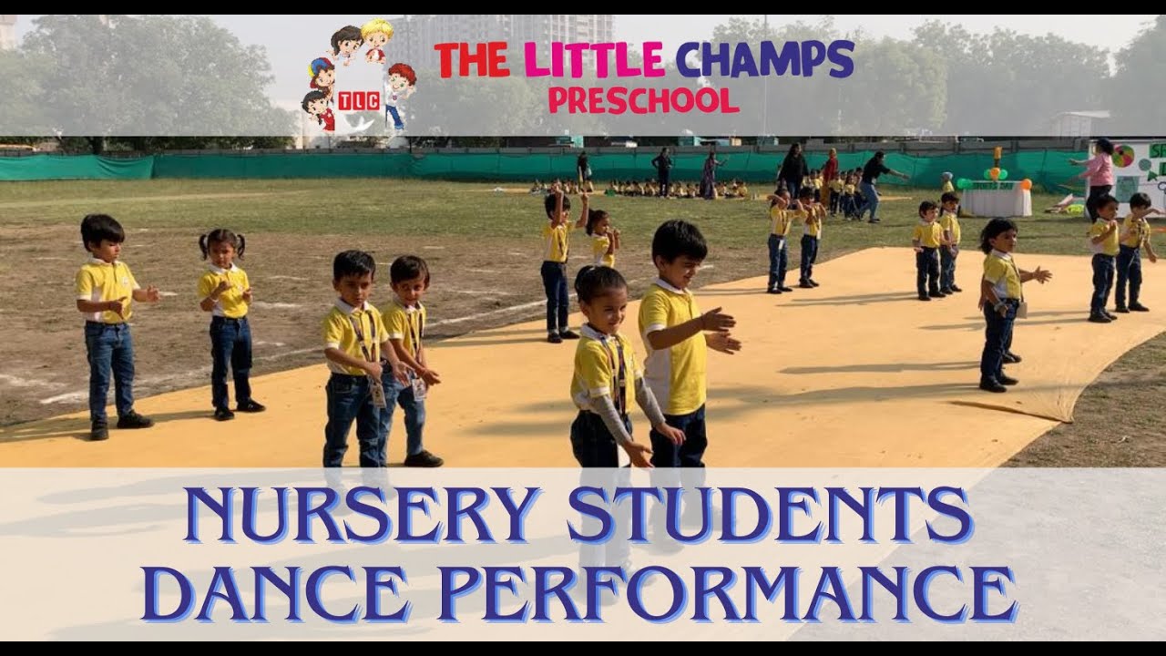 Nursery Students performed on Lakhya song