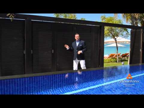 General Manager, Mr. Jean-Francois Laurent presents our private One & Two Bedroom Beach Pool Villas