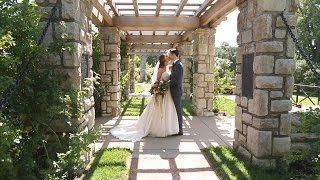 Kassie and Jeff - Kansas City Wedding Videography - Romantic Garden Wedding