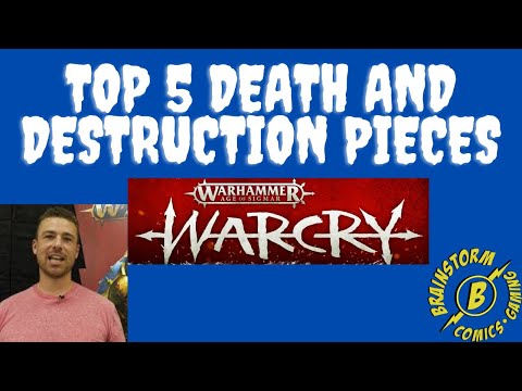 Top Five Warcry Grand Alliance Death and Destruction