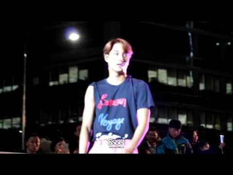 151004 강남한류페스티벌 LUCKY KAI, XIUMIN Focus